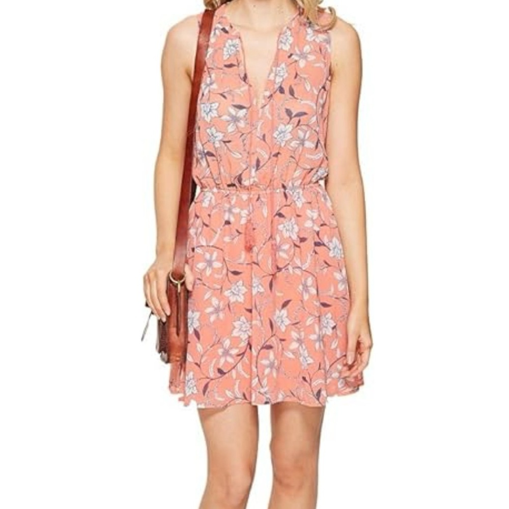 BB Dakota Pink Floral Mini Dress - Size Small
